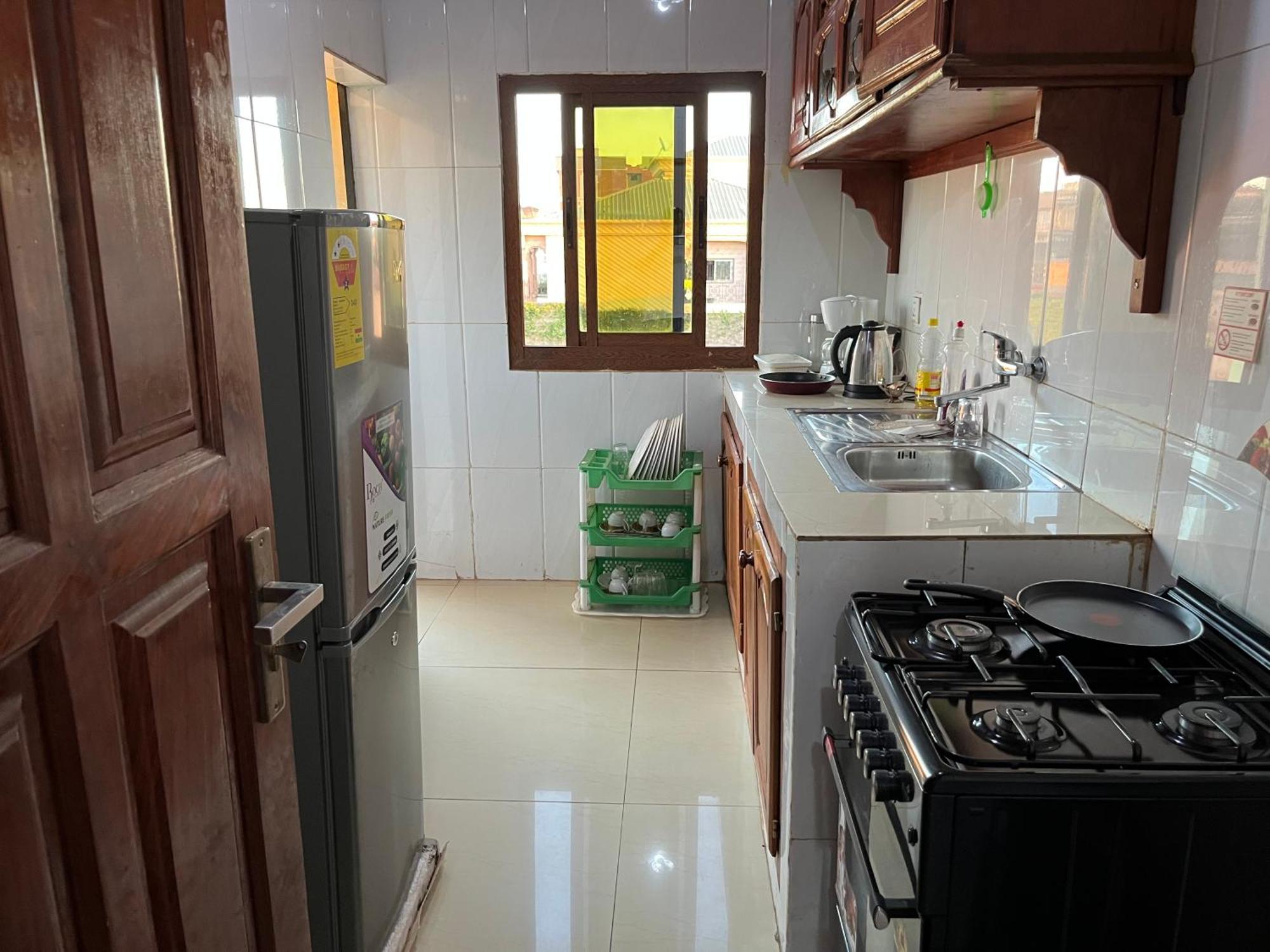 Appartement Moderne De 120M2 , Dote De Cameras De Surveying Et Situe A Maetur Nkomo, Un Quartier Residentiel Yaounde Luaran gambar